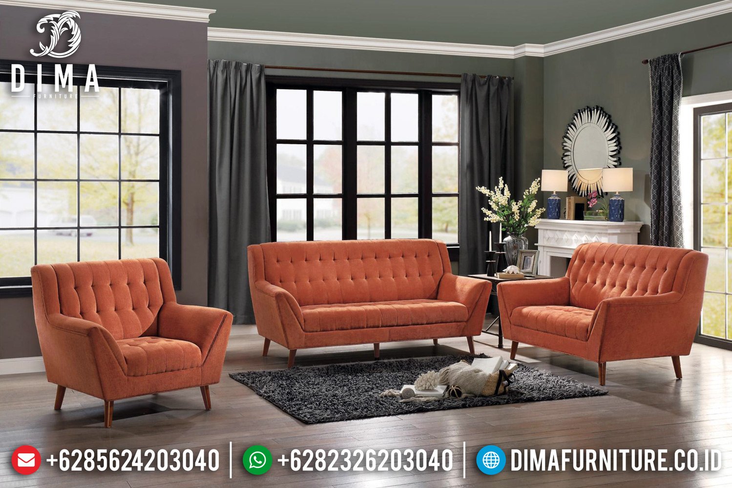 Set Sofa Tamu Minimalis Madisson Modern Design TTJ-0490 Set Sofa Tamu Minimalis Madisson Modern Design TTJ-0490