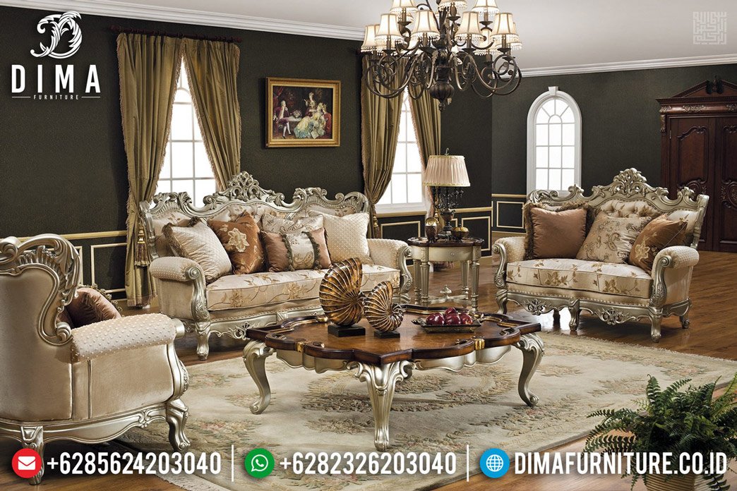 Desain Sofa Tamu Mewah Ukiran Jepara Superior Luxury Carving TTJ-0521 Desain Sofa Tamu Mewah Ukiran Jepara Superior Luxury Carving TTJ-0521
