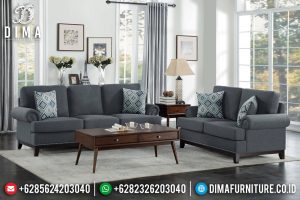 Desain Ruang Tamu Kekinian New Sofa Tamu Minimalis Classic Retro French Style TTJ-0635