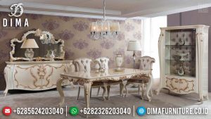 Jual Meja Makan Mewah Jepara Furniture Jepara Luxury Classic Antique TTJ-0656