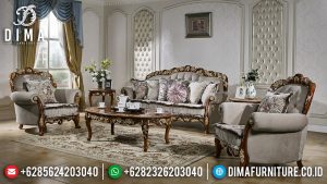 Jual Sofa Tamu Mewah Ukiran Luxury Classic Furniture Jepara Terpercaya TTJ-0626