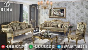 Harga Sofa Tamu Mewah Charlotte Ukiran Luxury Khas Jepara New Design TTJ-0709