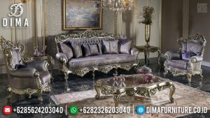 New Sofa Tamu Ukiran Mewah Silver Duco Luxury Classic Jepara TTJ-0710