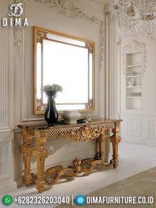 Meja Konsul Mewah Ukiran Luxury Classic Emperial Rome Style TTJ-0777