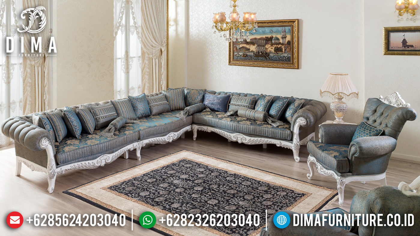 New Sofa Tamu Jepara Ukiran Luxury Design Interior Inspiring TTJ-0931