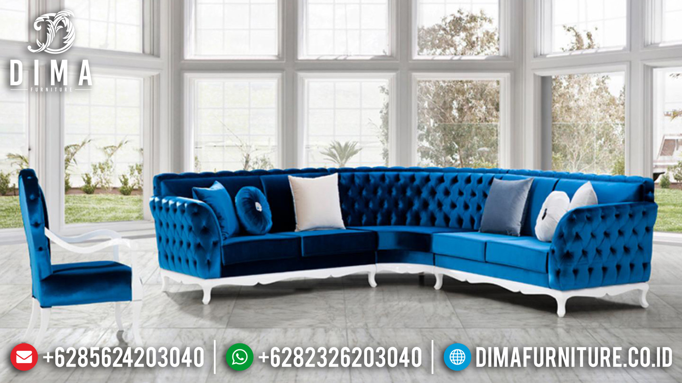 Gloria Sofa Tamu Modern Minimalis New Furniture Jepara Luxury TTJ-1205