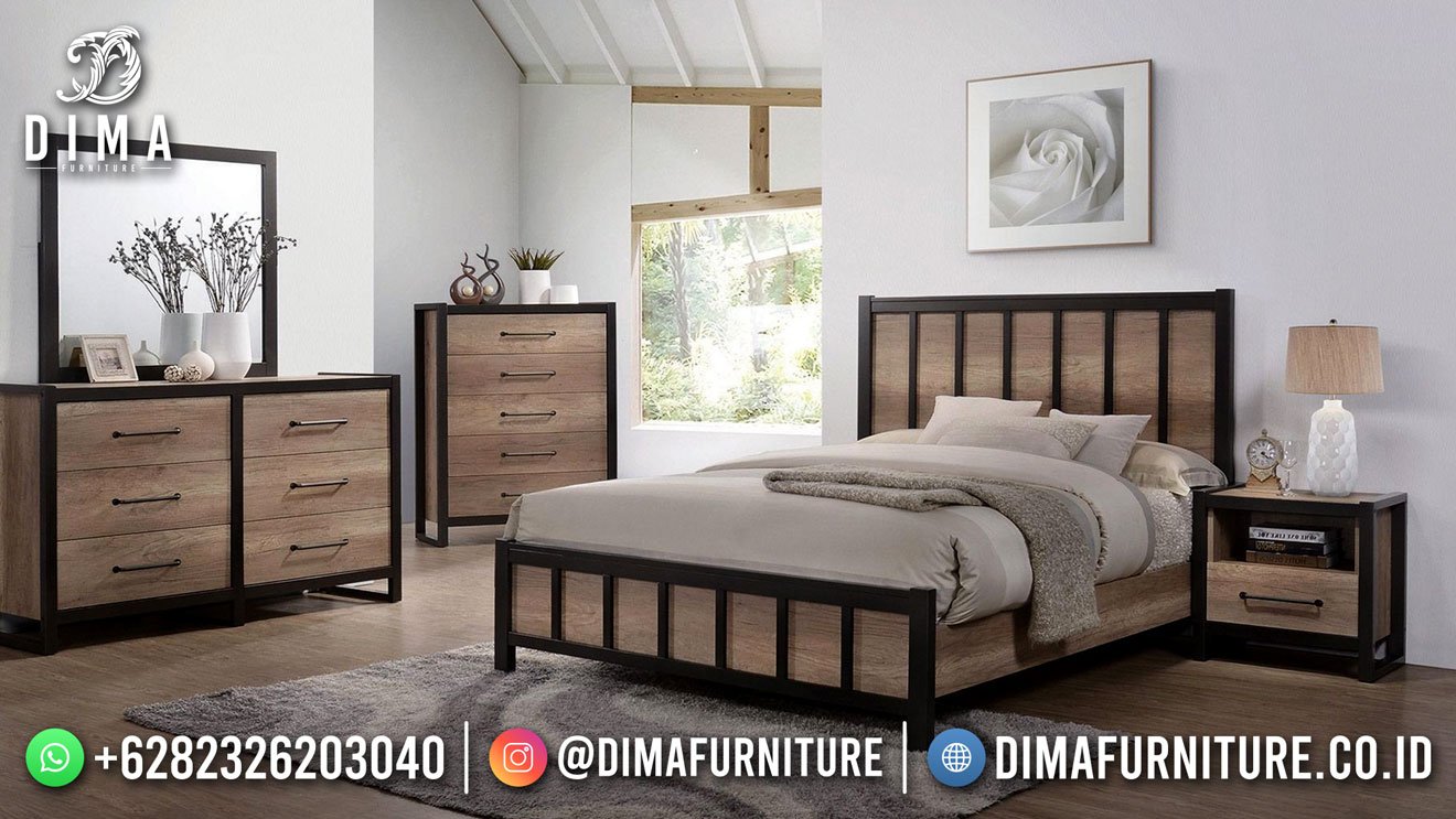 Industrial Furniture Kamar Set Minimalis Jepara Good Quality TTJ-1821