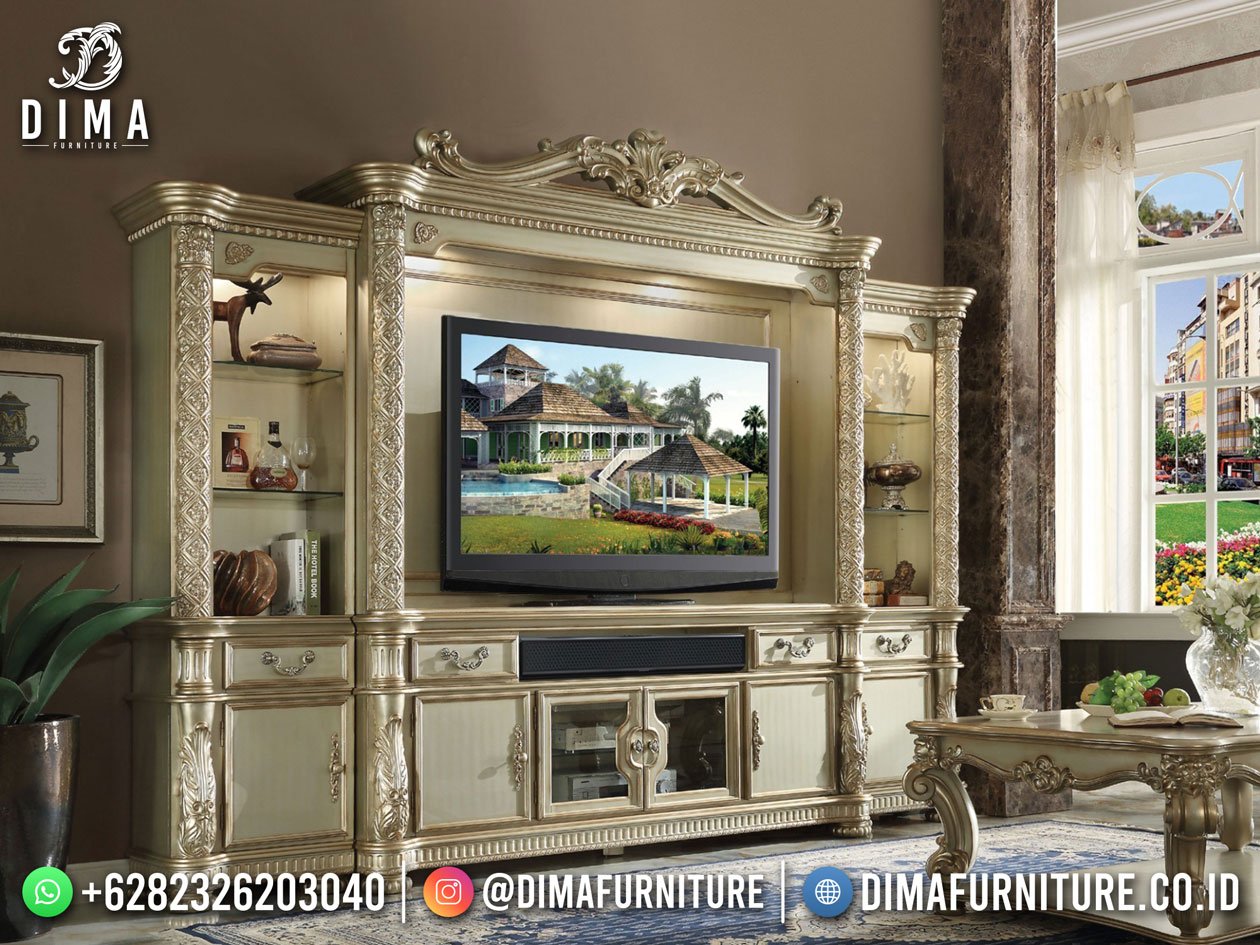 Set Bufet TV Mewah Terbaru Mebel Vintage Retro Industrai Jepara TTJ-1860 Set Bufet TV Mewah Terbaru Mebel Vintage Retro Industrai Jepara TTJ-1860