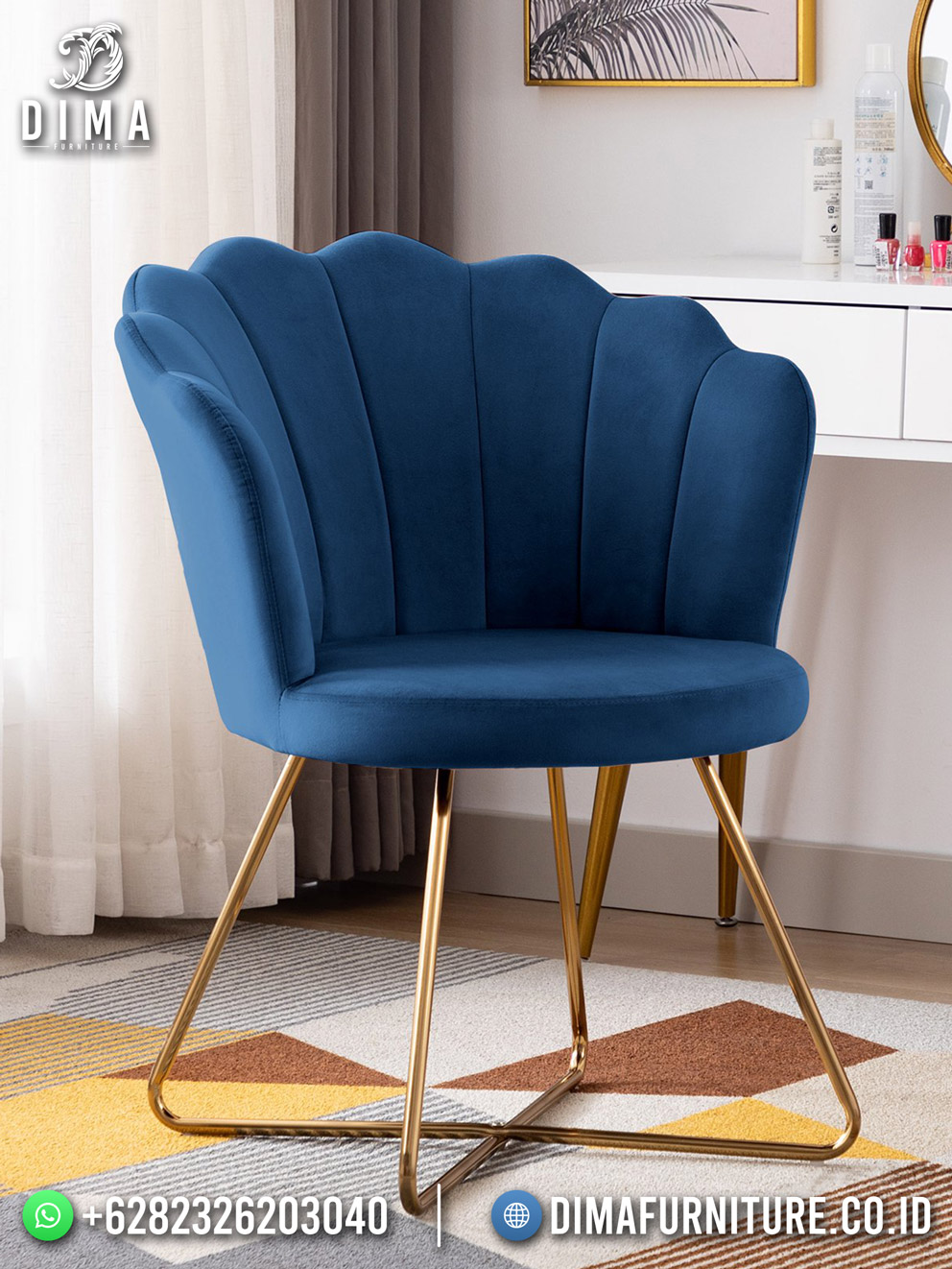 Bestseller Sofa Santai Jepara Kursi Kerang Modern Furniture TTJ-2031