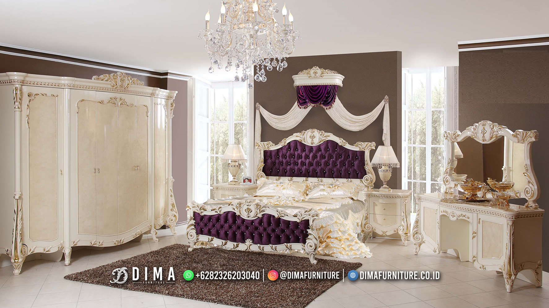Sale This Week Kamar Set Mewah Terbaru Luxury Set Room Catalina TTJ-2580