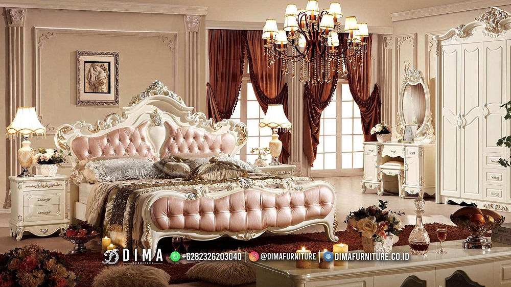 Best Furniture Style Tempat Tidur Mewah Eropa Delisha Classy Duco TTJ-2607