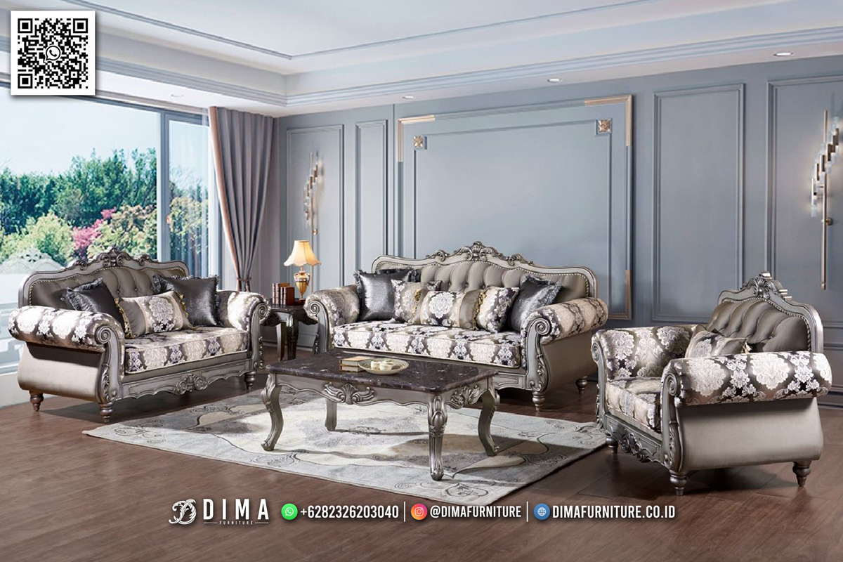Kursi Sofa Ruang Tamu Bianca Authentic Furniture Terbaru TTJ2749