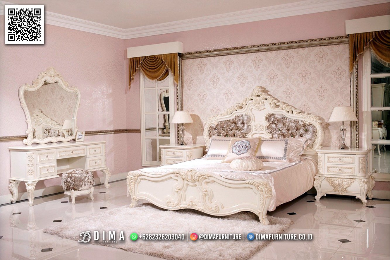 New Design Tempat Tidur Terbaru Mewah Gaya Eropa TTJ2951